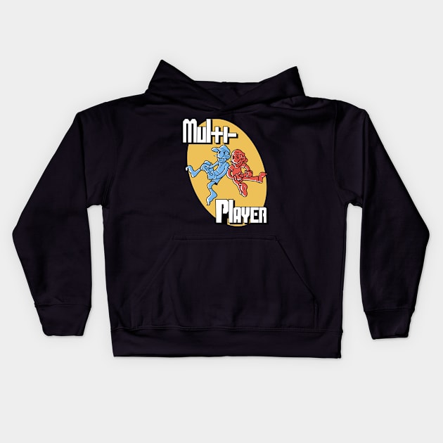 multiplayer Kids Hoodie by ruben